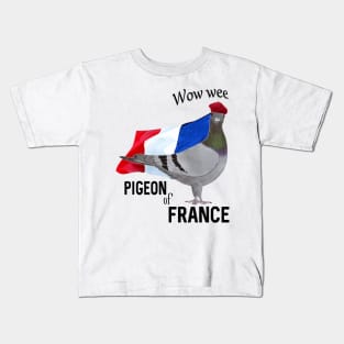 Pigeon of France Kids T-Shirt